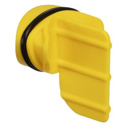 Viega Stopfen 6963.93 für Tempoplex 60mm ab Baureihe 2011, d. 30mm, Kunststoff, Gelb... VIEGA-719210 4015211719210 (Abb. 1)