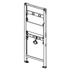 Viega Prevista Dry Waschtisch-Element 8540.33 für Ausgussbecken, 1300mm, Stahl... VIEGA-776282 4015211776282 (Abb. 1)