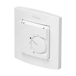 Viega UP-Raumtheromostat 1230.5, 230V, Verkehrsweiß RAL 9016... VIEGA-813512 4015211813512 (Abb. 1)