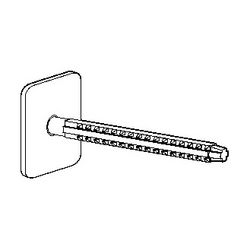 Viega Kunststoffdübel 1281.1, Länge 90mm... VIEGA-827144 4015211827144 (Abb. 1)