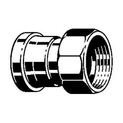 Viega Übergangsstück mit SC Temponox XL 1712XL in76,1mmxRp21/2Stahl nichtrostend... VIEGA-811914 4015211811914 (Abb. 1)