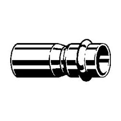 Viega Reduzierstück mit SC Temponox 1715.1 in 54x42mm Stahl nichtrostend... VIEGA-809492 4015211809492 (Abb. 1)