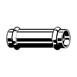 Viega Schiebemuffe mit SC Temponox 1715.5 in 18mm Stahl nichtrostend... VIEGA-809201 4015211809201 (Abb. 1)