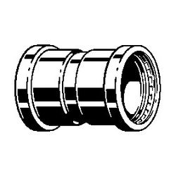 Viega Muffe mit SC Temponox XL 1715XL in 76,1mm Stahl nichtrostend... VIEGA-809157 4015211809157 (Abb. 1)