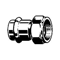 Viega Verschraubung mit SC Temponox 1763 in 22mmxG11/4 Stahl nichtrostend... VIEGA-811358 4015211811358 (Abb. 1)