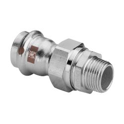 Viega Verschraubung mit SC Temponox 1765 in 18mmxR3/4 Stahl nichtrostend... VIEGA-812072 4015211812072 (Abb. 1)