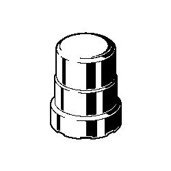 Viega Verschlusskappe mit SC Megapress 6256 in 1 Zoll nichtrostendem Stahl... VIEGA-804558 4015211804558 (Abb. 1)