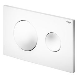 Viega Visign for Style 20 WC-Betätigungsplatte 8610.1, Kunststoff, Weiß-Alpin... VIEGA-773793 4015211773793 (Abb. 1)