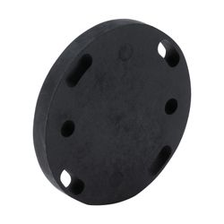 Viega Platte 1412.991-470, d. 70mm, Gummi, Schwarz... VIEGA-157227 4015211157227 (Abb. 1)
