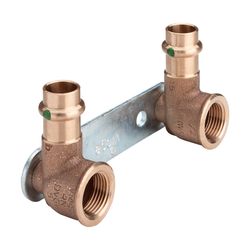 Viega Montageeinheit mit SC Sanpress 2222.2 in 15mmxRp1/2x100mmSiliziumbronze... VIEGA-308674 4015211308674 (Abb. 1)