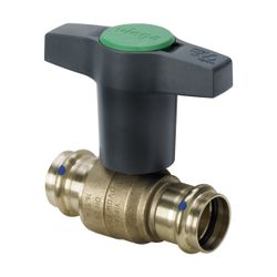 Viega Easytop XL Kugelhahn mit SC-Contur 2275LF, labs-frei, d. 42mm, Siliziumbronze... VIEGA-785000 4015211785000 (Abb. 1)