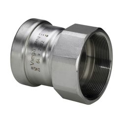 Viega Übergangsst. m.SC Sanpress Inox XL 2312XL in 64,0mm x Rp 2 1/2, Edelstahl... VIEGA-619954 4015211619954 (Abb. 1)