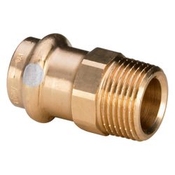 Viega Profipress S Übergangsstück mit SC-Contur d. 18mm x G 3/4", Rotguss... VIEGA-629137 4015211629137 (Abb. 1)