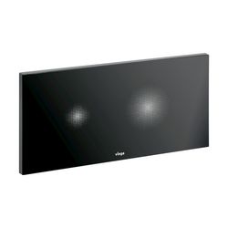 Viega Visign for Style WC-Betätigungsplatte 8315.11, Kunststoff, Schwarz... VIEGA-759070 4015211759070 (Abb. 1)