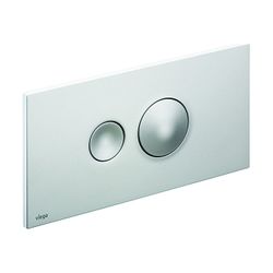 Viega Visign for Style 10 WC-Betätigungsplatte 8315.1, Kunststoff, Weiß-Alpin... VIEGA-596316 4015211596316 (Abb. 1)