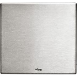 Viega Visign for Public Abdeckplatte 8326.7 für Urinal-Spülsystem, Edelstahl gebürstet... VIEGA-722050 4015211722050 (Abb. 1)