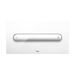 Viega Visign for Style 11 WC-Betätigungsplatte 8331.1, Kunststoff, Weiß-Alpin... VIEGA-597108 4015211597108 (Abb. 1)