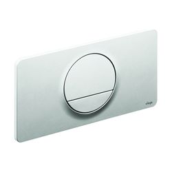 Viega Visign for Style 13 WC-Betätigungsplatte 8333.1, Kunststoff verchromt, Weiß-Alpin... VIEGA-654498 4015211654498 (Abb. 1)