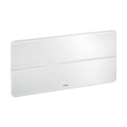 Viega Visign for More 105 sensitive WC-Betätigungsplatte 8357.11, Glas, Weiß... VIEGA-759063 4015211759063 (Abb. 1)