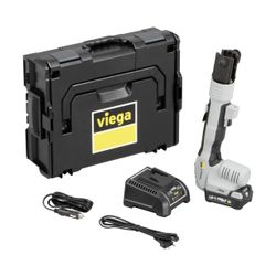 Viega Pressgun 6 Presswerkzeug 2295.4, Akku und Ladegerät 18V/2,5 Ah... VIEGA-790851 4015211790851 (Abb. 1)