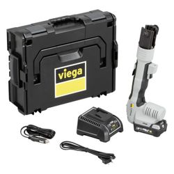 Viega Pressgun 6 Presswerkzeug 2295.4, Akku und Ladegerät 18V/2,5 Ah... VIEGA-790851 4015211790851 (Abb. 1)
