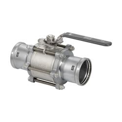 Viega Easytop XL Kugelhahn mit SC-Contur XL 4275.8XL, 4", Zink-Nickel-Beschichtung... VIEGA-802561 4015211802561 (Abb. 1)