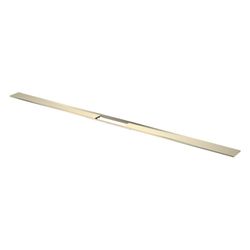 Viega Advantix Cleviva Duschrinnen-Profil 4981.31, Länge 1000mm, Edelstahl, Champagner ge... VIEGA-794330 4015211794330 (Abb. 1)