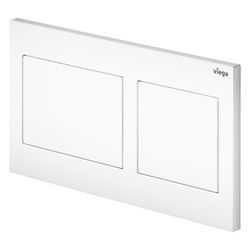 Viega Visign for Style 21 WC-Betätigungsplatte 8611.1, Kunststoff, Weiß-Alpin... VIEGA-773250 4015211773250 (Abb. 1)