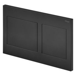 Viega Visign for Style 21 WC-Betätigungsplatte 8611.1, Kunststoff, Schwarz matt... VIEGA-801724 4015211801724 (Abb. 1)