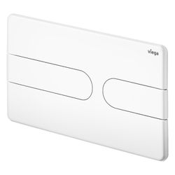 Viega Visign for Style 23 WC-Betätigungsplatte für Prevista 8613.1, Kunststoff, Weiß-Alpi... VIEGA-773151 4015211773151 (Abb. 1)