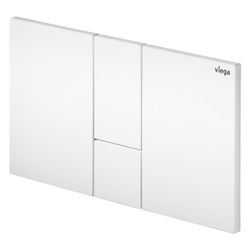 Viega Visign for Style 24 WC-Betätigungsplatte für Prevista 8614.1, Kunststoff, Weiß-Alpi... VIEGA-773281 4015211773281 (Abb. 1)