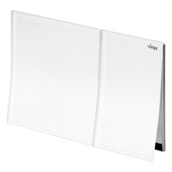 Viega Visign for More 200 WC-Betätigungsplatte für Prevista 8620.1 Glas, Verkehrsweiß... VIEGA-773571 4015211773571 (Abb. 1)