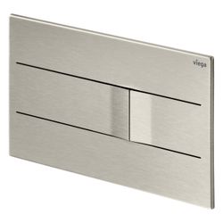 Viega Visign for More 201 WC-Betätigungsplatte für Prevista 8621.1 Edelstahl gebürstet... VIEGA-773526 4015211773526 (Abb. 1)