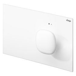 Viega Visign for More 202 WC-Betätigungsplatte für Prevista 8622.1, Metall, Verkehrsweiß... VIEGA-773458 4015211773458 (Abb. 1)