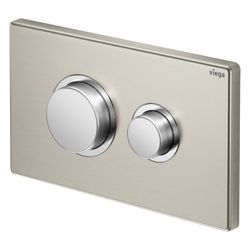 Viega Visign for Public 11 WC-Betätigungsplatte für Prevista 8631.1, Edelstahl gebürstet... VIEGA-774325 4015211774325 (Abb. 1)