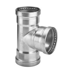 Viega Sanpress Inox G XL T-Stück mit SC-Contur 0218XL, d. 88,9mm, Stahl nichtrostend... VIEGA-578220 4015211578220 (Abb. 1)
