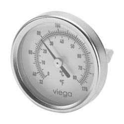 Viega Viega Thermometer 1006.93 für Fonterra-Flächentemperierung, d. 50mm, Eintauchtiefe ... VIEGA-673567 4015211673567 (Abb. 1)