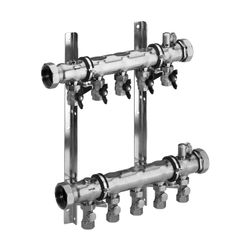 Viega Industrieverteiler 1007, 13-fach, Rp: 3/4", Länge 1114mm, Edelstahl... VIEGA-621995 4015211621995 (Abb. 1)