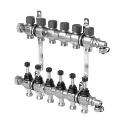 Viega Heizkreisverteiler 1010, 3-fach, Edelstahl... VIEGA-786830 4015211786830 (Abb. 1)