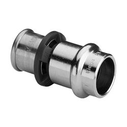Viega Sanpress Übergangsstück mit SC-Contur 1075.12P, 14x15mm Rotguss, vernickelt... VIEGA-314958 4015211314958 (Abb. 1)