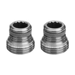 Viega Adapterset 1096.8 für Ventil-HK-Anschlussstück R 1/2", G 1/2" x G 3/4", Messing, 2 ... VIEGA-357122 4015211357122 (Abb. 1)