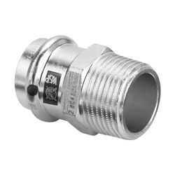 Viega Prestabo Übergangsstück mit SC-Contur 1111, d. 28mm x R 3/4", Stahl verzinkt... VIEGA-641993 4015211641993 (Abb. 1)