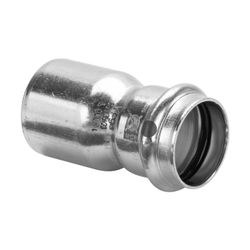 Viega Prestabo Reduzierstück I/A mit SC-Contur 1115.1, d. 15x12mm, Stahl verzinkt... VIEGA-605315 4015211605315 (Abb. 1)