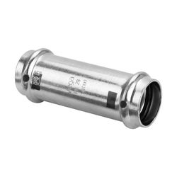 Viega Prestabo Schiebemuffe mit SC-Contur 1115.5, d. 12mm, Stahl verzinkt... VIEGA-604431 4015211604431 (Abb. 1)