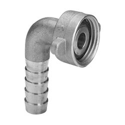 Viega Schlauchverschraubung 1813, flachdichtend, winklig, für ID-Schlauch 3/4", G 1", Mes... VIEGA-126360 4015211126360 (Abb. 1)