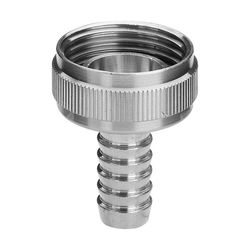 Viega Schlauchverschraubung 1814, flachdichtend, reduziert, für ID-Schlauch 1/2" x 3/8", ... VIEGA-113322 4015211113322 (Abb. 1)