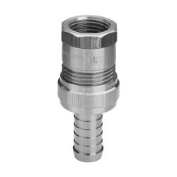 Viega Standrohrverschraubung 1842, konischdichtend, Rp 3/8" für ID-Schlauch Rp 3/8", Mutt... VIEGA-145699 4015211145699 (Abb. 1)