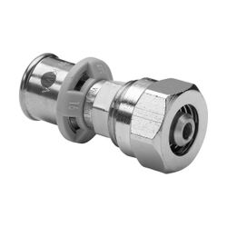 Viega Sanfix P Übergangsstück 2113.5, 20, Fremdrohr 20x2,5mm, Rotguss... VIEGA-612856 4015211612856 (Abb. 1)