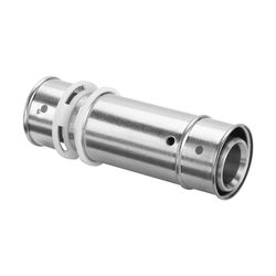 Viega Sanfix P Schiebemuffe mit SC-Contur 2115.3, d. 40mm, Rotguss... VIEGA-611897 4015211611897 (Abb. 1)