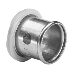 Viega Sanfix Edelstahlpresshülse 2119.91, d. 20mm, Edelstahl... VIEGA-480974 4015211480974 (Abb. 1)